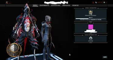 V>Conta Warframe Com Equipamentos Buildados + Warframes + Ma