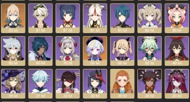CONTA GENSHIN AR56 ASIA 8 PERSONAGENS 5⭐BENNETT C5/FUMETSU⭐