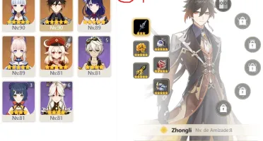 CONTA GENSHIN AR56 ASIA 8 PERSONAGENS 5⭐BENNETT C5/FUMETSU⭐