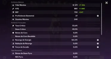 Genshin Impact END game com Sumeru ainda não completo