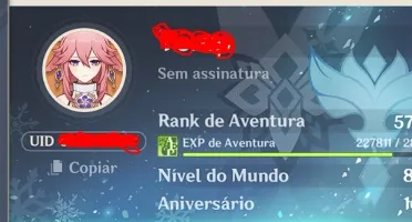 Genshin Impact END game com Sumeru ainda não completo