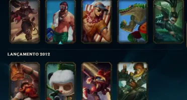 Conta League of Legends Platina