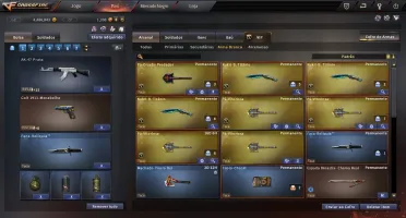 Conta Crossfire 30Vips+ Muitas Mns Char Aprimorado Modo Mut