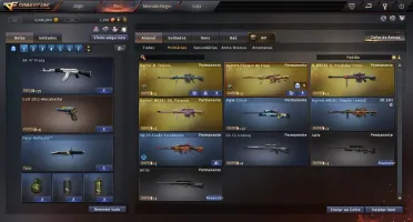 Conta Crossfire 30Vips+ Muitas Mns Char Aprimorado Modo Mut