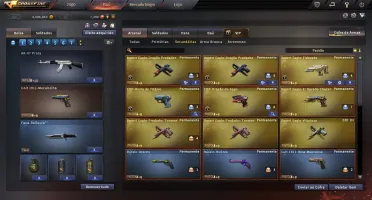 Conta Crossfire 30Vips+ Muitas Mns Char Aprimorado Modo Mut
