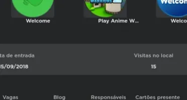 Conta roblox