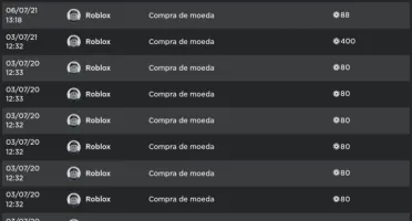 Conta roblox