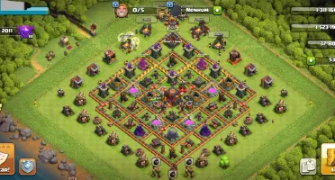 Clash of Clans cv10 quase full + bônus cv6 construtor full