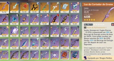 AR 58, Xiao, Zhongli, Raiden, Eula, Albedo ++