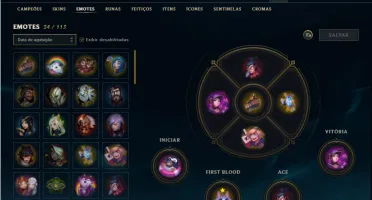 Conta ferro 2 com 24 Champs e 12 Skins
