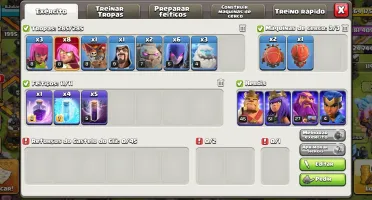 Vendo conta Clash Of clãs LV 13! Rainha 51/ Rei 45