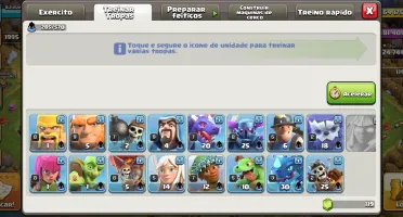 Vendo conta Clash Of clãs LV 13! Rainha 51/ Rei 45