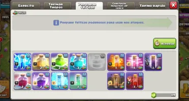 Vendo conta Clash Of clãs LV 13! Rainha 51/ Rei 45