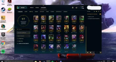 CONTA GOLD V - 41 CAMPEÕES 8 SKINS