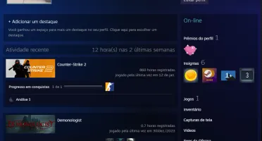 Conta Cs2 Prime- 17,6K Premier- Com Medalhas (860hrs)