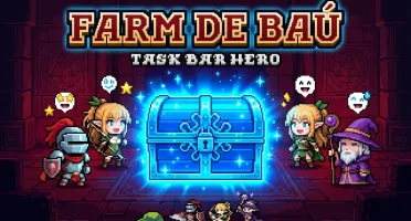 Task Bar Hero Farm Baú