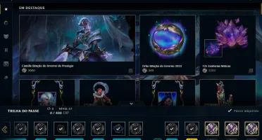 Conta League Of Legends Season 2 Diamante 4 174 Skins Full