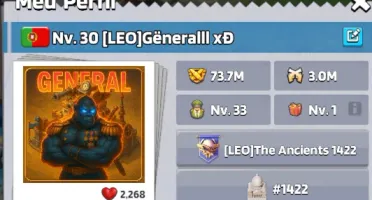 conta last war nv 30 Servidor #1422