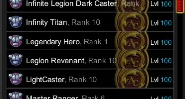 Conta AQW 12 anos LvL 100