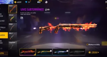 Vendo conta free fire