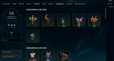 Conta LoL 657 Skins - 223 Chromas+Valorant Vandal Glitchpop