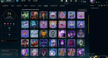 Só skin linda nessa conta ! lvl 71 ex plat 4