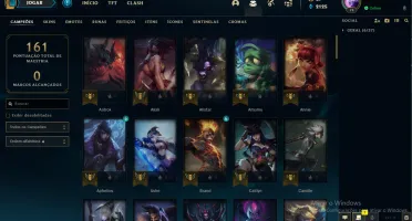 Só skin linda nessa conta ! lvl 71 ex plat 4