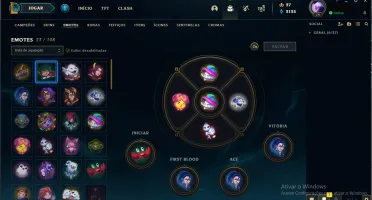Só skin linda nessa conta ! lvl 71 ex plat 4