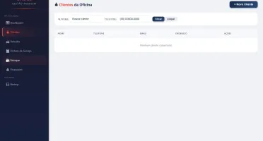 Aplicativo para Gestão de Oficina Mecânica