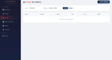 Aplicativo para Gestão de Oficina Mecânica