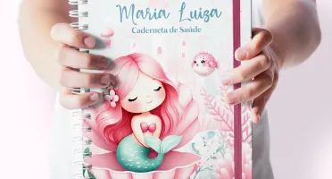 Kombo Encadernação - Cadernetas e Livro do Bebê -
