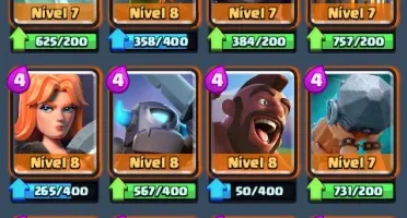 conta clash royale nv 12