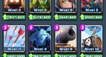 conta clash royale nv 12