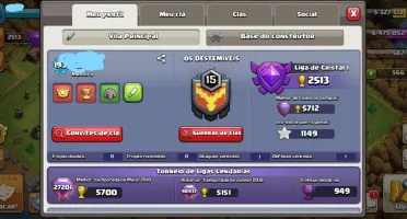 Conta de Clash Of Clans CV 12