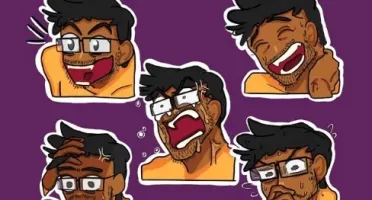 Faço emotes para streamers