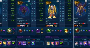 Conta Ladmo Alpha 1 Rank U, 5 Sss+, 4 Sss