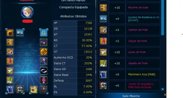 Conta Ladmo Alpha 1 Rank U, 5 Sss+, 4 Sss