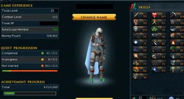CONTA IRON RUNESCAPE 3