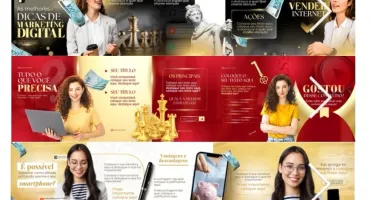 Pack Premium Canva Marketing Digital - 100% Editáveis