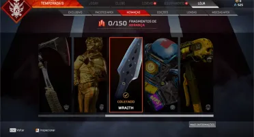 CONTA COM HERANÇA DA WRAITH (BARATISSIMO)