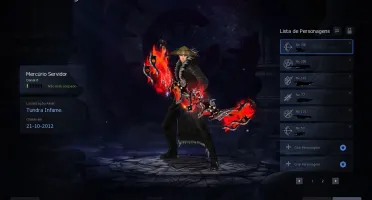 Conta com AA e MA lvl 200 basicos