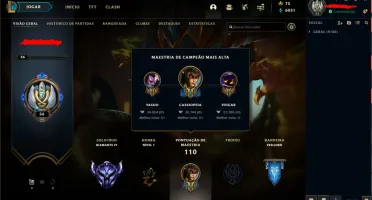 Conta Diamante 4 LOL