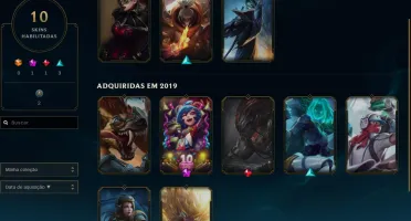 Conta Diamante 4 LOL
