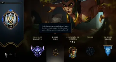 Conta Diamante 4 LOL