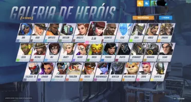 CONTA OVERWATCH BOA || VÁRIAS SKINS E ACESSÓRIOS LENDÁRIOS
