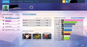 CONTA OVERWATCH BOA || VÁRIAS SKINS E ACESSÓRIOS LENDÁRIOS
