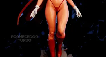 SuperGirl 3D - Arquivo .Stl Para Impressão 3D
