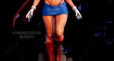 SuperGirl 3D - Arquivo .Stl Para Impressão 3D