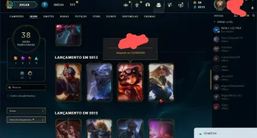 Conta League of Legends