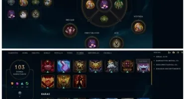 Conta lol prata 3 level 65 +100 champs e +50skin